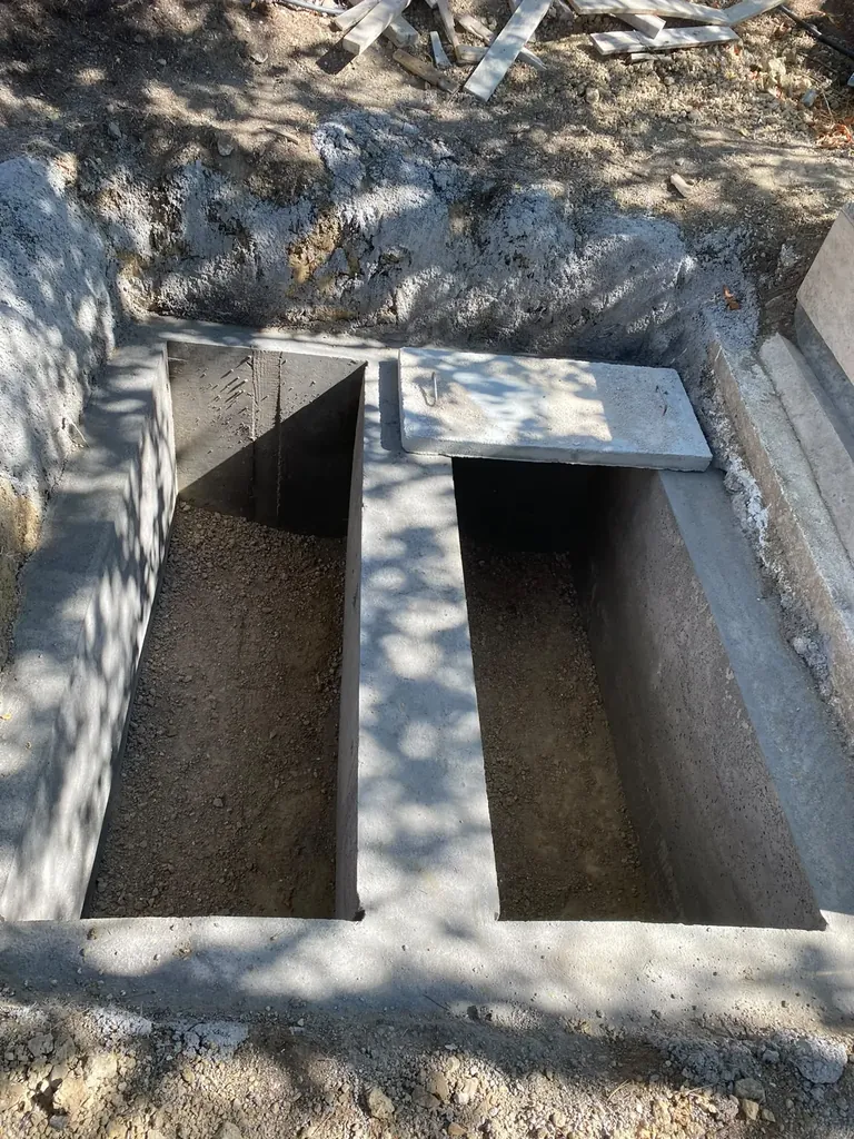 Beton hazır kabir uygulaması 17 — Mezarcı İsmail, Ankara