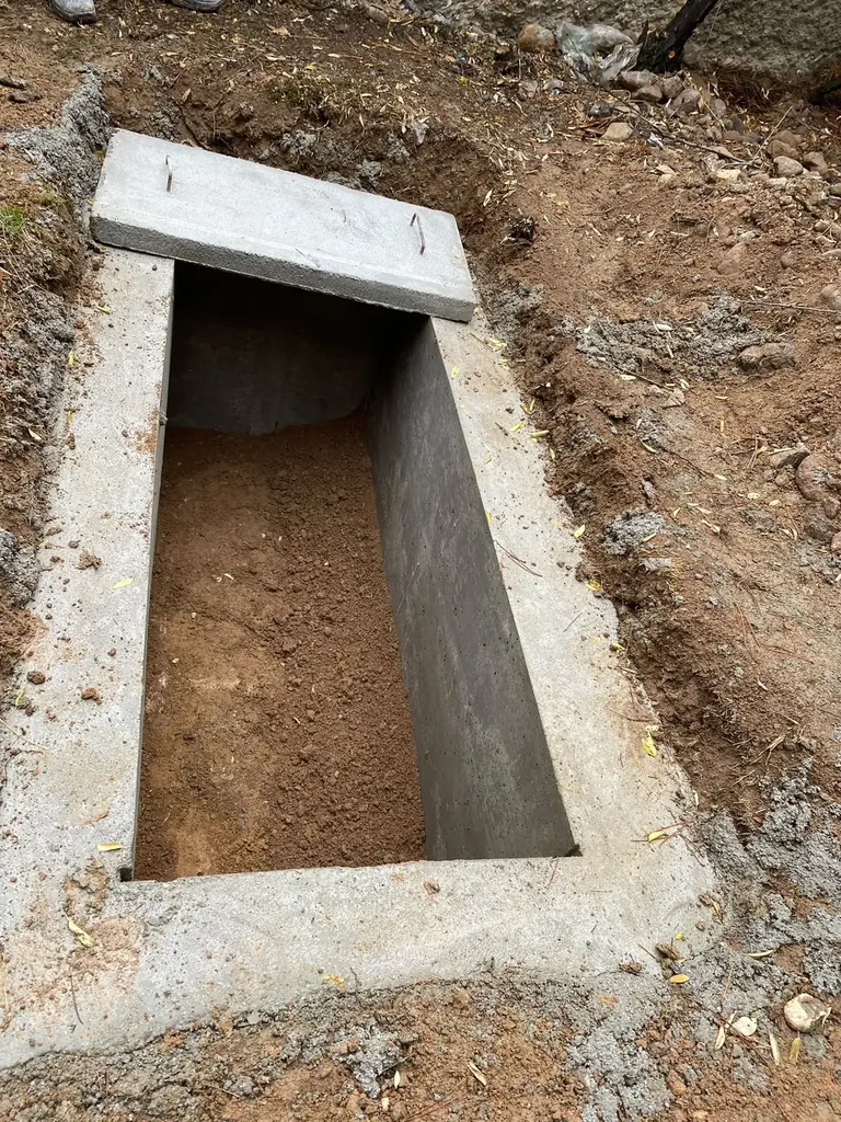 Beton hazır kabir uygulaması 24 — Mezarcı İsmail, Ankara