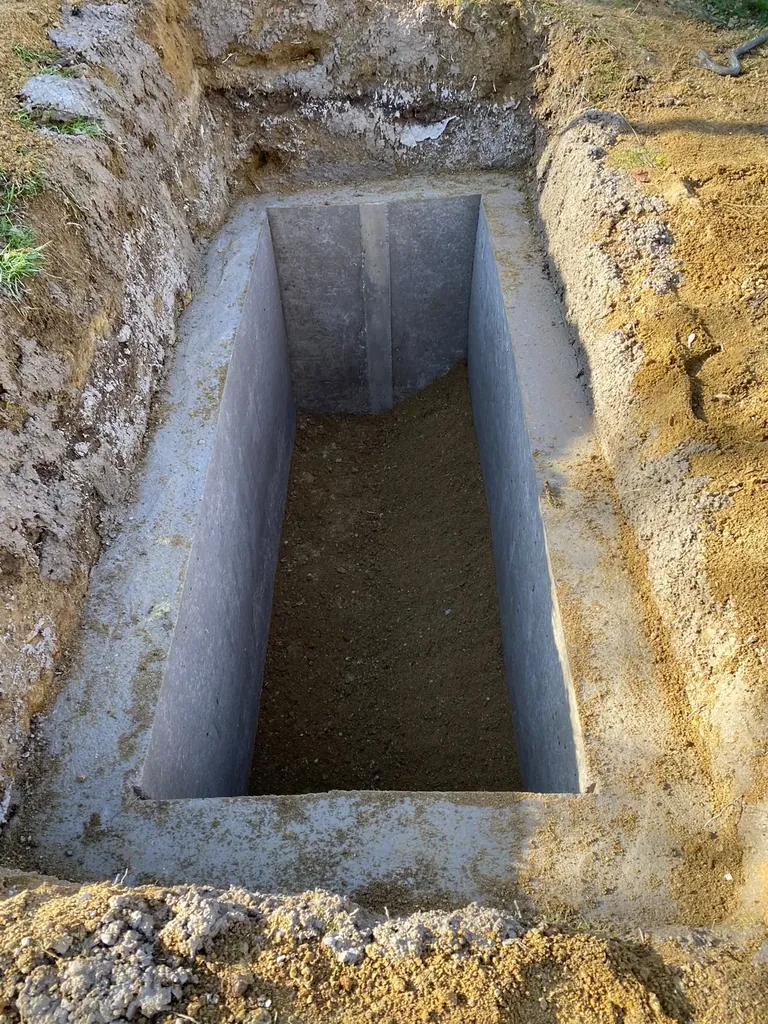 Beton hazır kabir uygulaması 28 — Mezarcı İsmail, Ankara