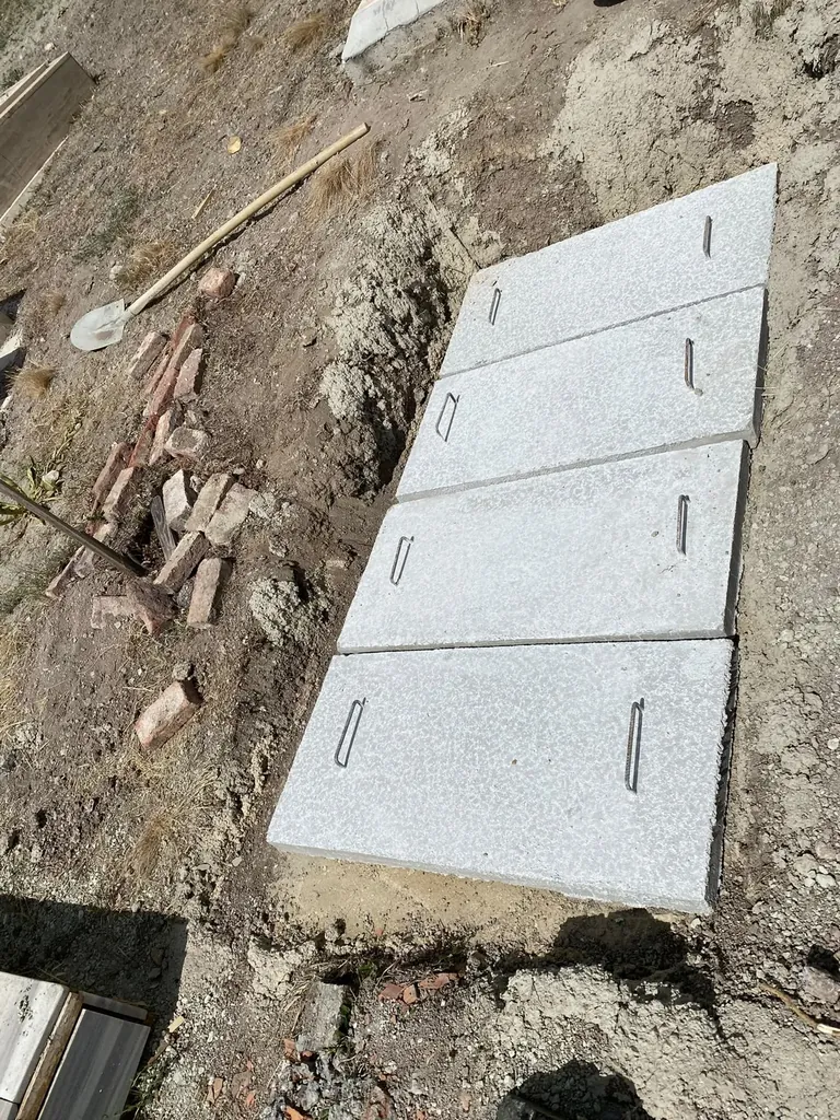 Beton hazır kabir uygulaması 32 — Mezarcı İsmail, Ankara